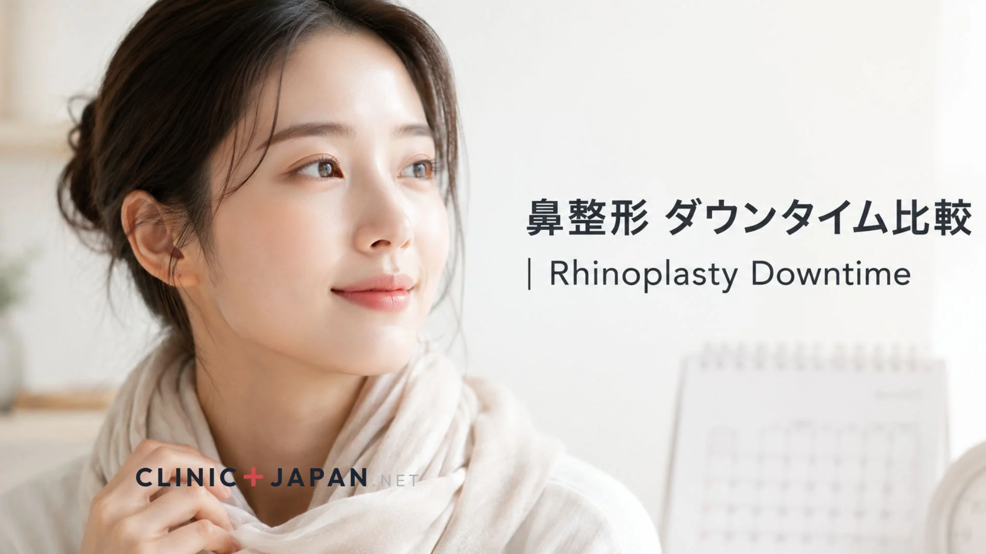 鼻整形のダウンタイム比較