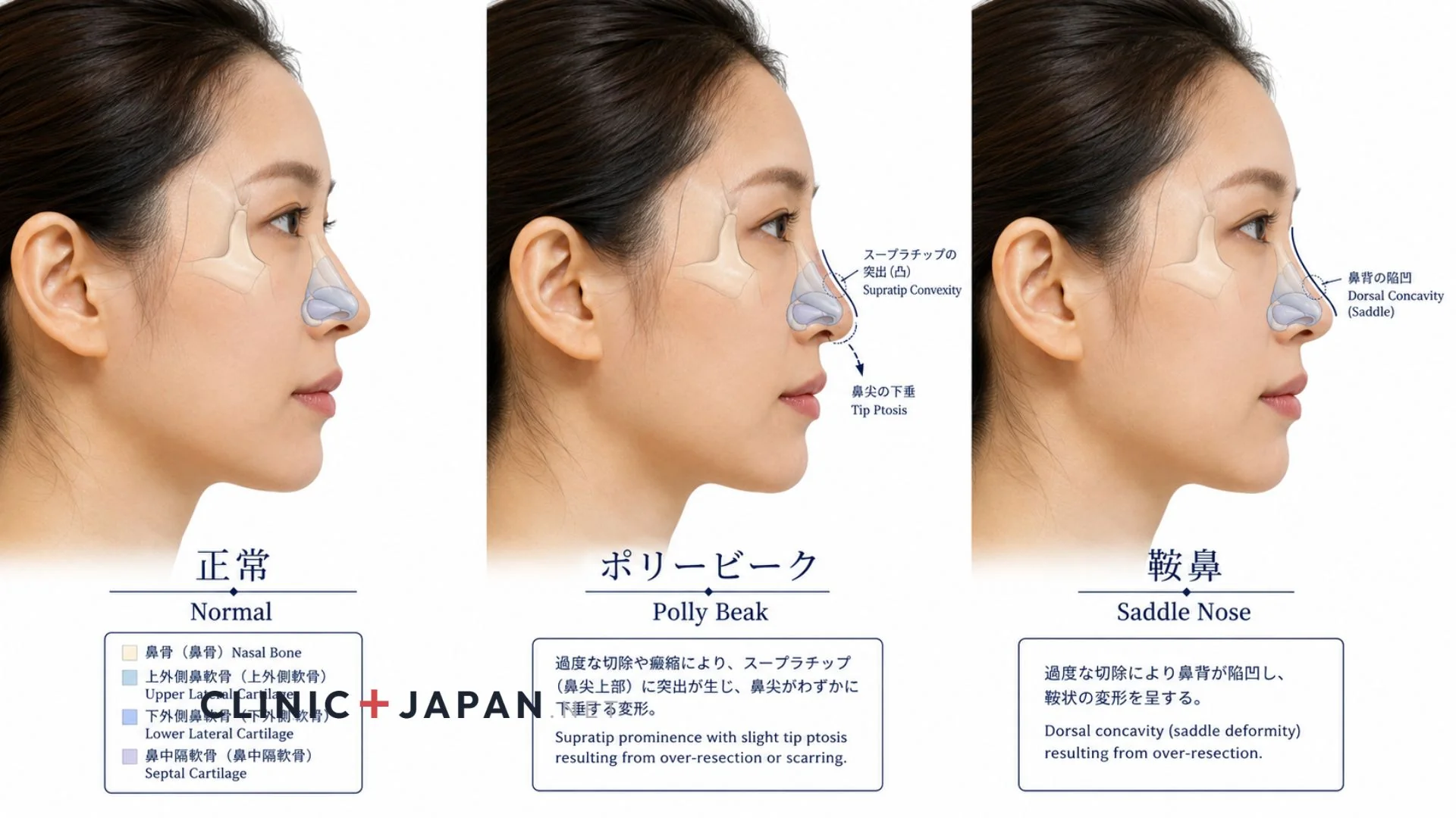 鼻整形の失敗